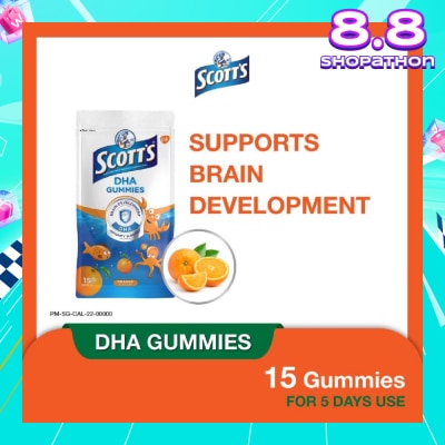 SCOTT'S DHA ORANGE ZIPPER 15S