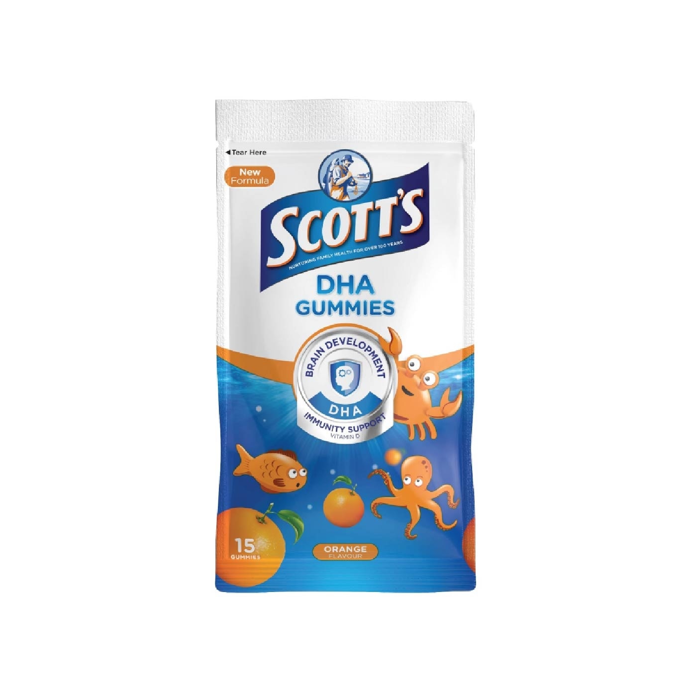 DHA ORANGE ZIPPER 15S (Expiry: Jul`2026)