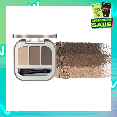 JUDYDOLL Modeling 3-Color Eyebrow Powder 02 1s