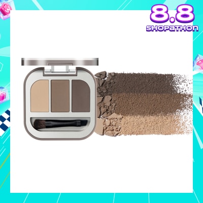 JUDYDOLL Modeling 3-Color Eyebrow Powder 02 1s