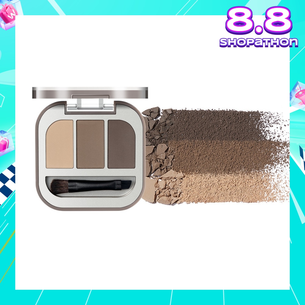 Modeling 3-Color Eyebrow Powder 02 1s