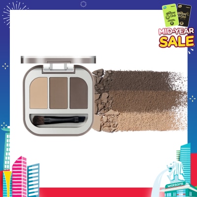 JUDYDOLL Modeling 3-Color Eyebrow Powder 02 1s