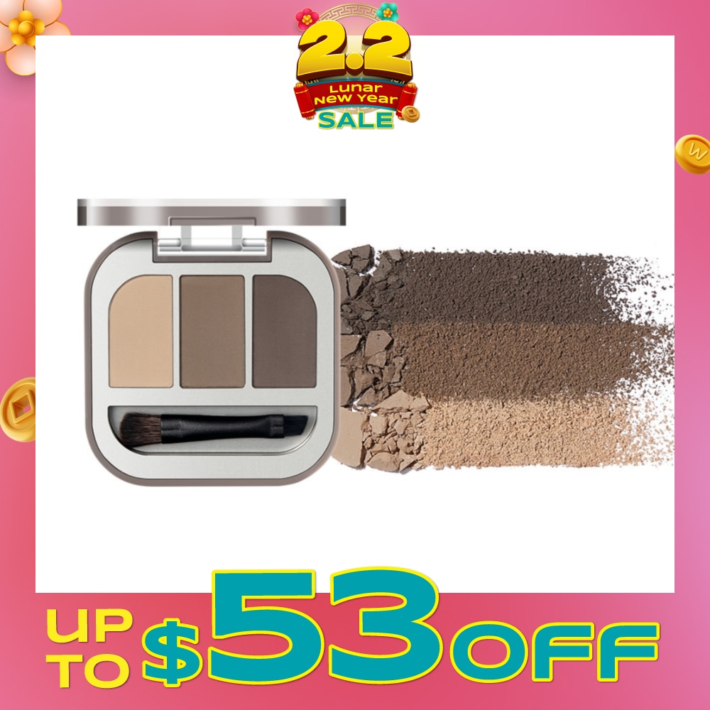 Modeling 3-Color Eyebrow Powder 02 1s