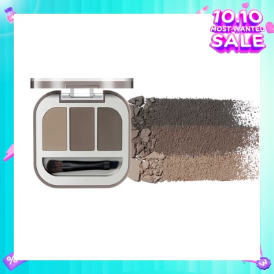 JUDYDOLL Modeling 3-Color Eyebrow Powder 03 1s