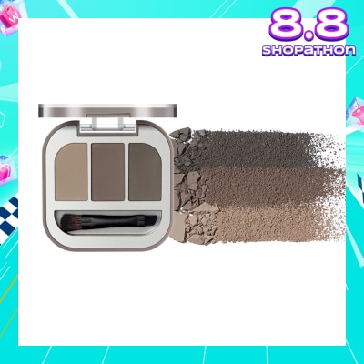 JUDYDOLL Modeling 3-Color Eyebrow Powder 03 1s