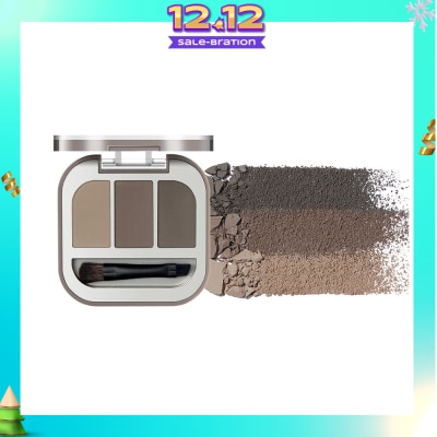JUDYDOLL Modeling 3-Color Eyebrow Powder 03 1s