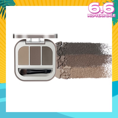 JUDYDOLL Modeling 3-Color Eyebrow Powder 03 1s