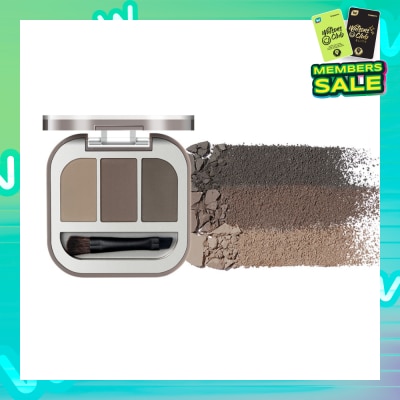 JUDYDOLL Modeling 3-Color Eyebrow Powder 03 1s