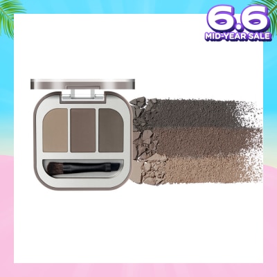 JUDYDOLL Modeling 3-Color Eyebrow Powder 03 1s