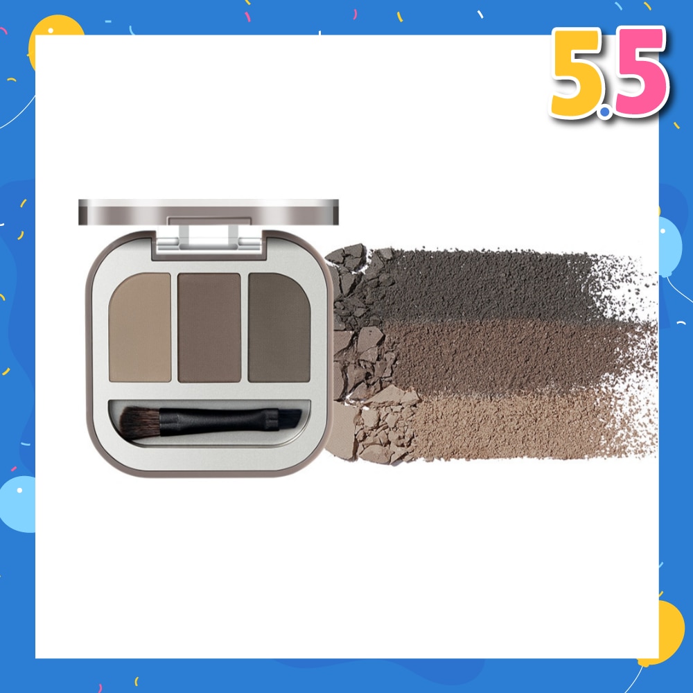 Modeling 3-Color Eyebrow Powder 03 1s