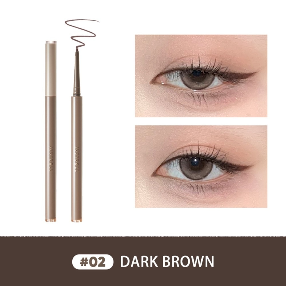 Slim Gel Eyeliner 02 Dark Brown 1s