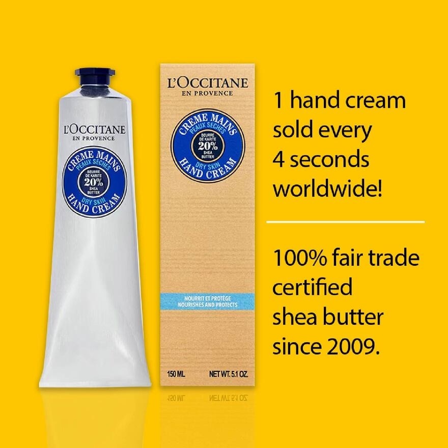 [XMAS GIFT] Shea Butter Hand Cream (20% Organic Shea Butter + Internse Nourishment + Vegan) 150ml