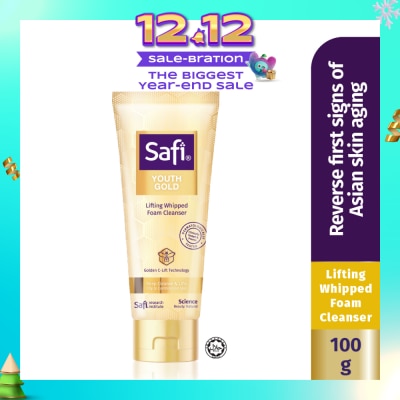 SAFI Youth Gold Lifting Whipped Foam Cleanser (For Oily To Combination Skin) 100g