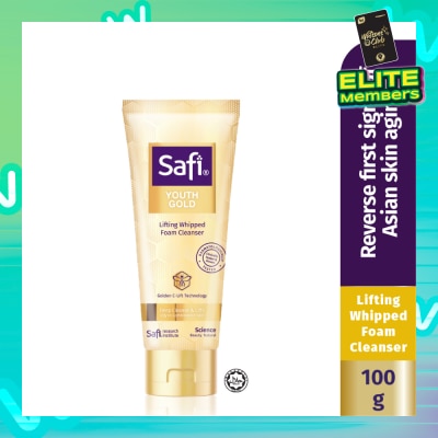 SAFI Youth Gold Lifting Whipped Foam Cleanser (For Oily To Combination Skin) 100g