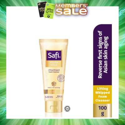 SAFI - Youth Gold Lifting Whipped Foam Cleanser (For Oily To Combination Skin) 100g