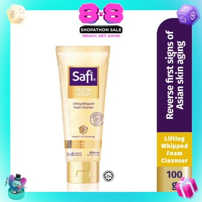 SAFI - Youth Gold Lifting Whipped Foam Cleanser (For Oily To Combination Skin) 100g