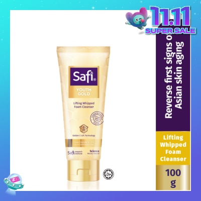 SAFI Youth Gold Lifting Whipped Foam Cleanser (For Oily To Combination Skin) 100g