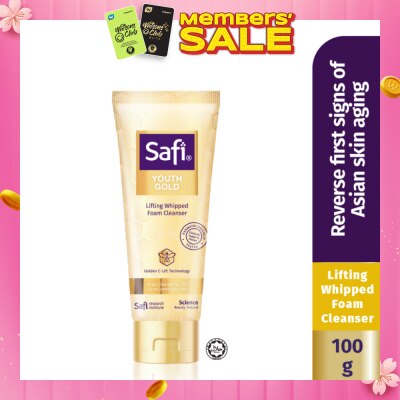 SAFI Youth Gold Lifting Whipped Foam Cleanser (For Oily To Combination Skin) 100g