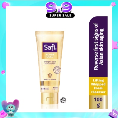 SAFI - Youth Gold Lifting Whipped Foam Cleanser (For Oily To Combination Skin) 100g image