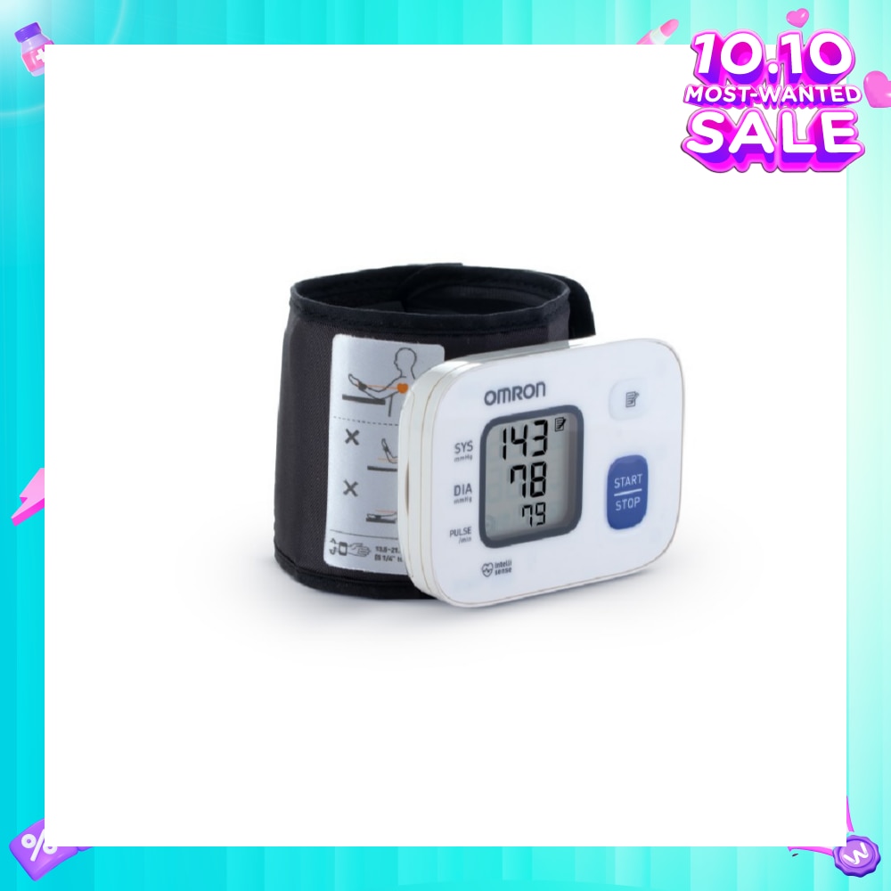 Omron Wrist Blood Pressure Monitor Hem-6161 1s