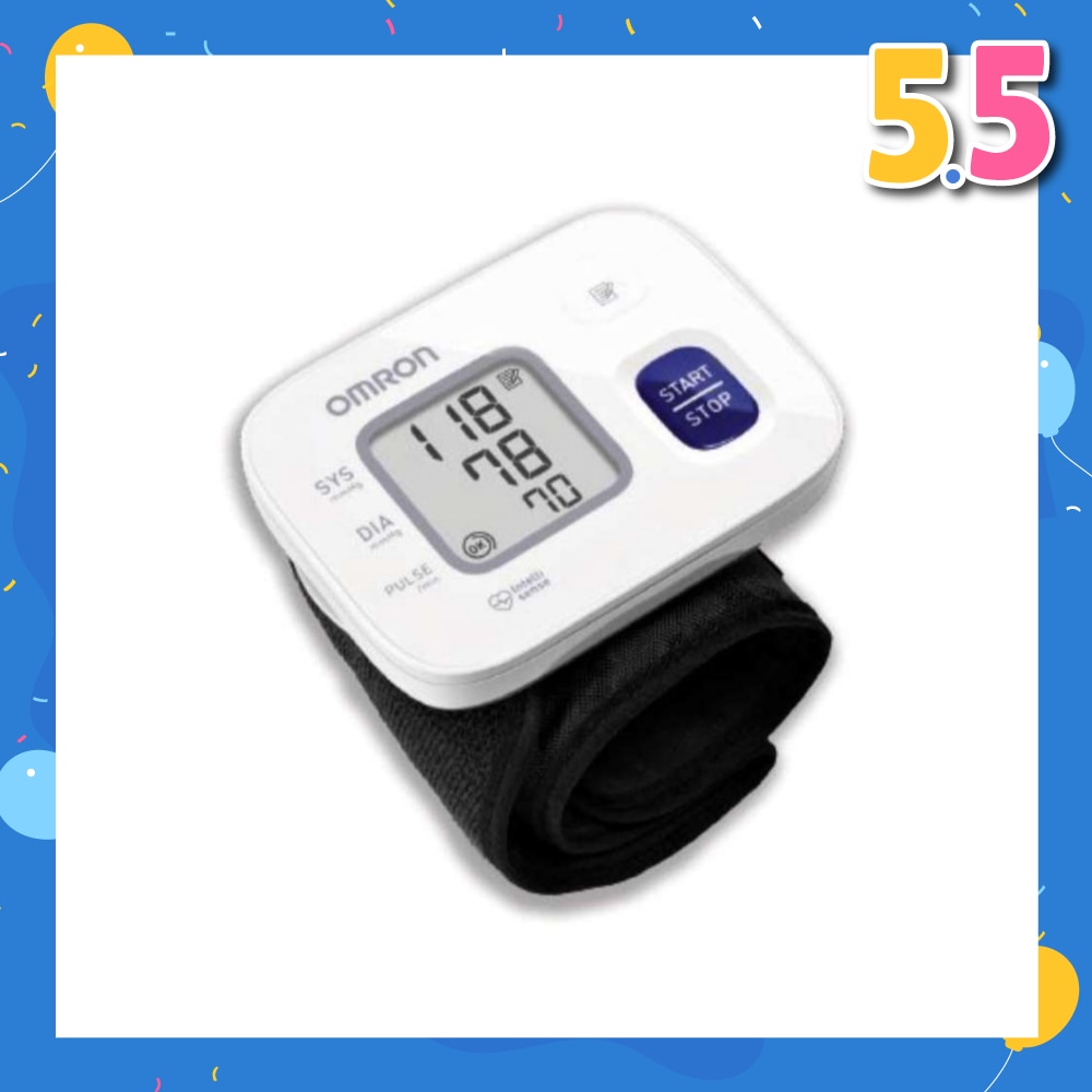 Omron Wrist Blood Pressure Monitor Hem-6161 1s