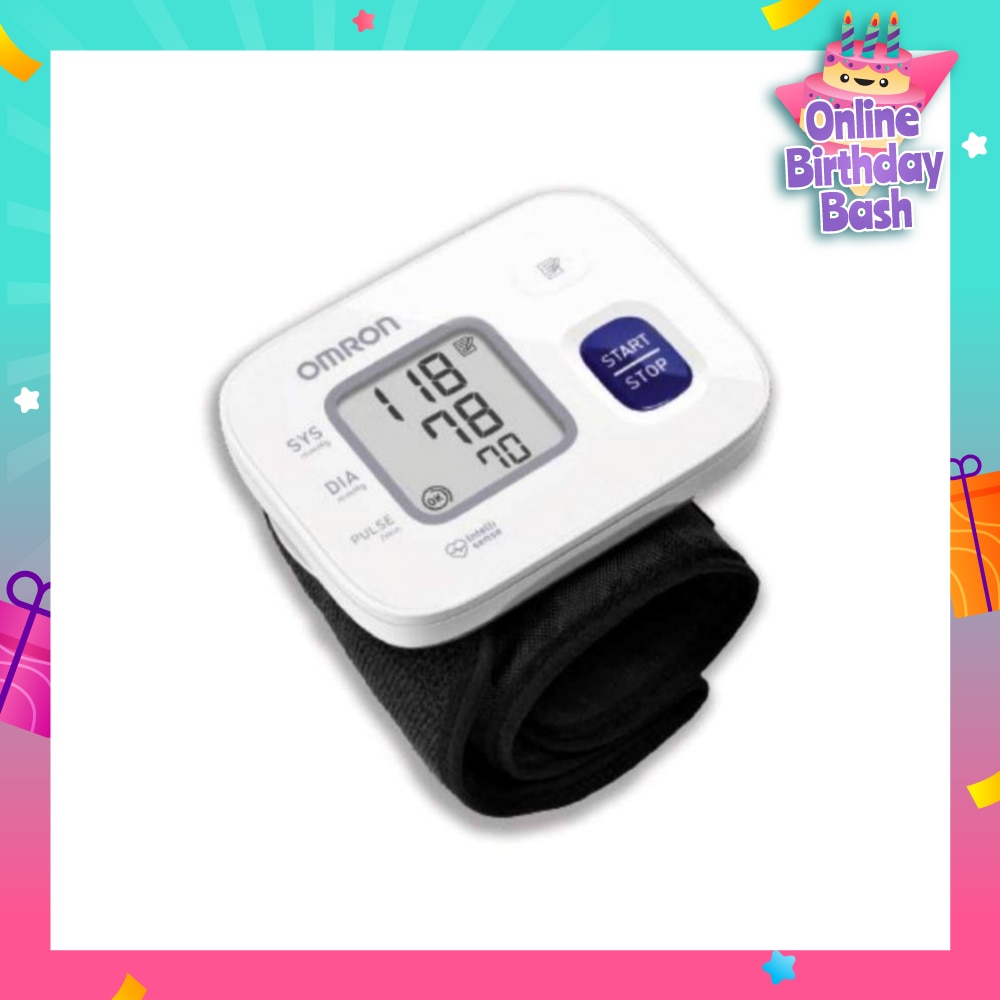 Omron Wrist Blood Pressure Monitor Hem-6161 1s