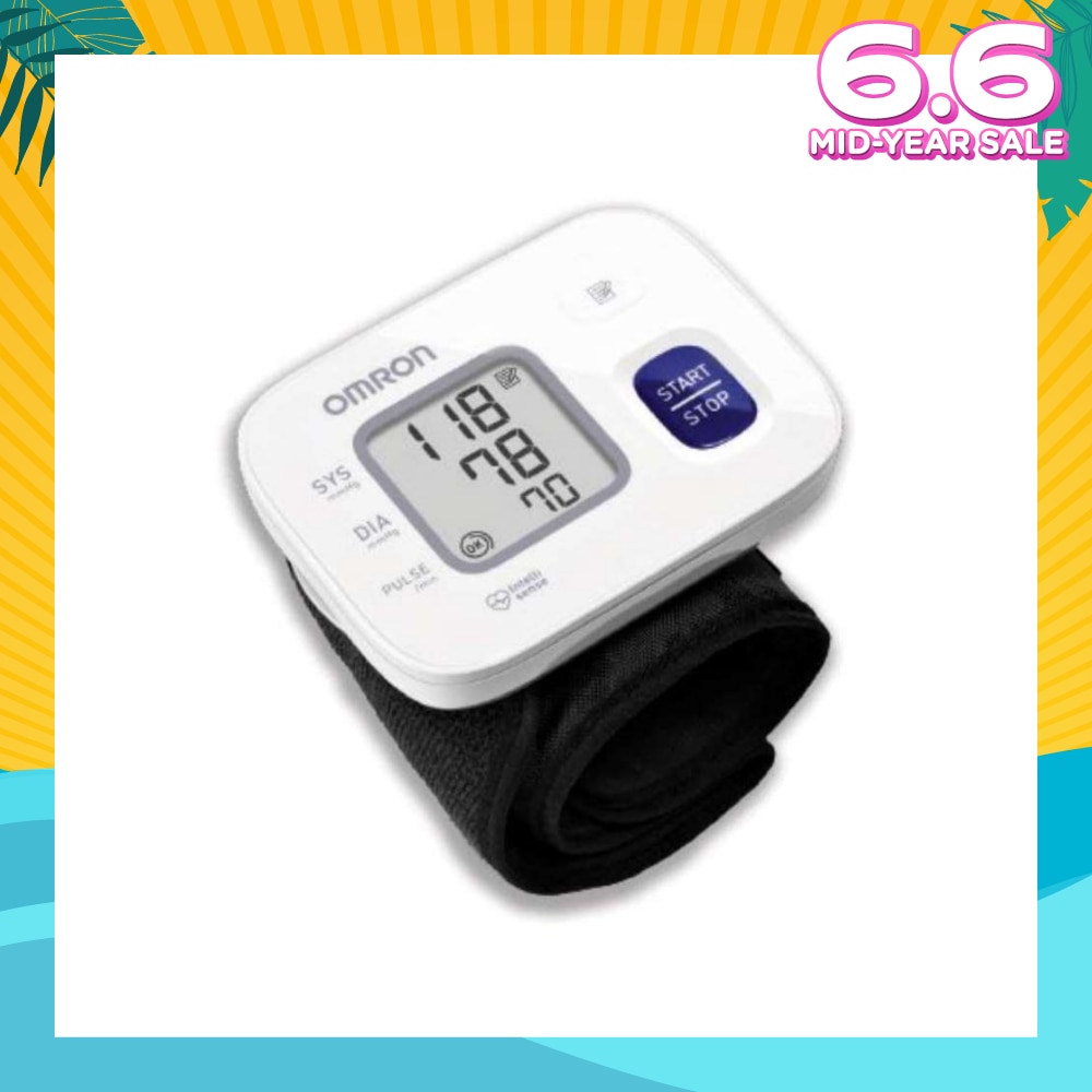 Omron Wrist Blood Pressure Monitor Hem-6161 1s