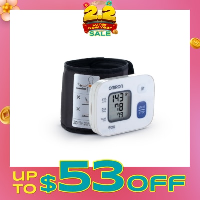 OMRON Omron Wrist Blood Pressure Monitor Hem-6161 1s