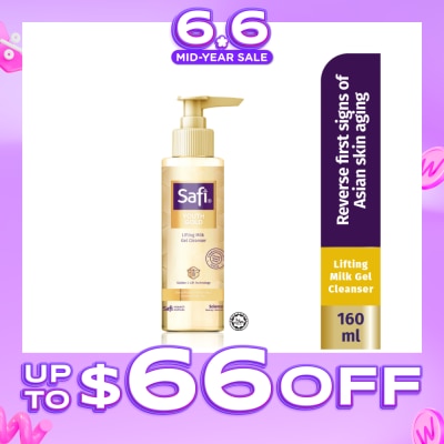 SAFI - Youth Gold Lifting Milk Gel Cleanser (For Deep Moist & Mourishes) 160ml (Expiry: Mar`2027)