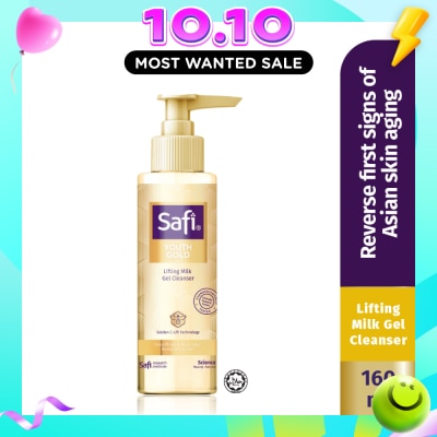 SAFI Youth Gold Lifting Milk Gel Cleanser (For Deep Moist & Mourishes) 160ml image