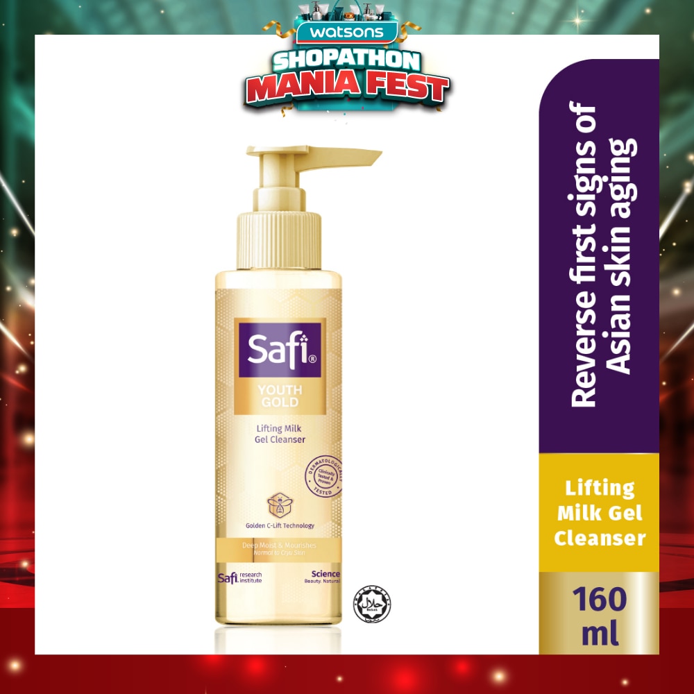 Youth Gold Lifting Milk Gel Cleanser (For Deep Moist & Mourishes) 160ml (Expiry: Mar`2027)