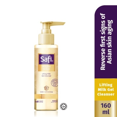 SAFI Youth Gold Lifting Milk Gel Cleanser (For Deep Moist & Mourishes) 160ml