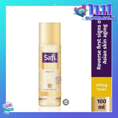 SAFI Youth Gold Lifting Toner 100ml (Expiry: April`2026)