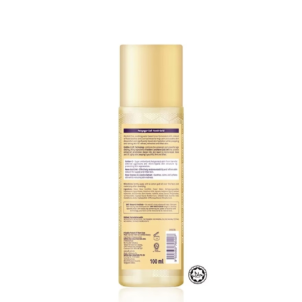 Youth Gold Lifting Toner (To Calm & Soothe Skin) 100ml