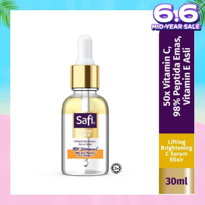 SAFI Youth Gold Lifting Brightening C Serum Elixir (To Brighten & Lift Skin) 30ml