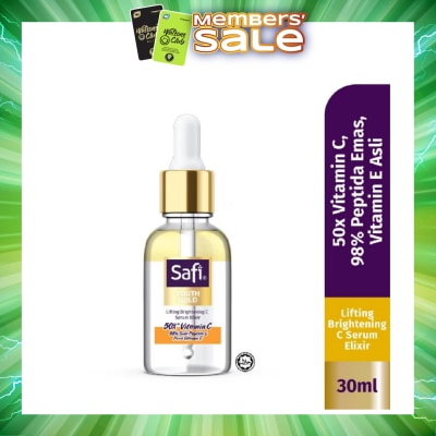 SAFI - Youth Gold Lifting Brightening C Serum Elixir (To Brighten & Lift Skin) 30ml