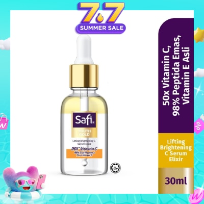 SAFI - Youth Gold Lifting Brightening C Serum Elixir (To Brighten & Lift Skin) 30ml