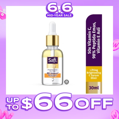 SAFI - Youth Gold Lifting Brightening C Serum Elixir (To Brighten & Lift Skin) 30ml