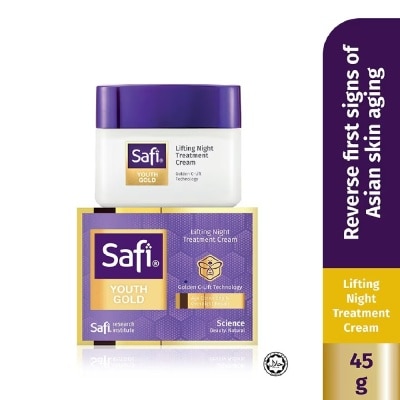 SAFI Youth Gold Lifting Night Treatment Cream (For Age Correcting & Overnight Repair) 45g