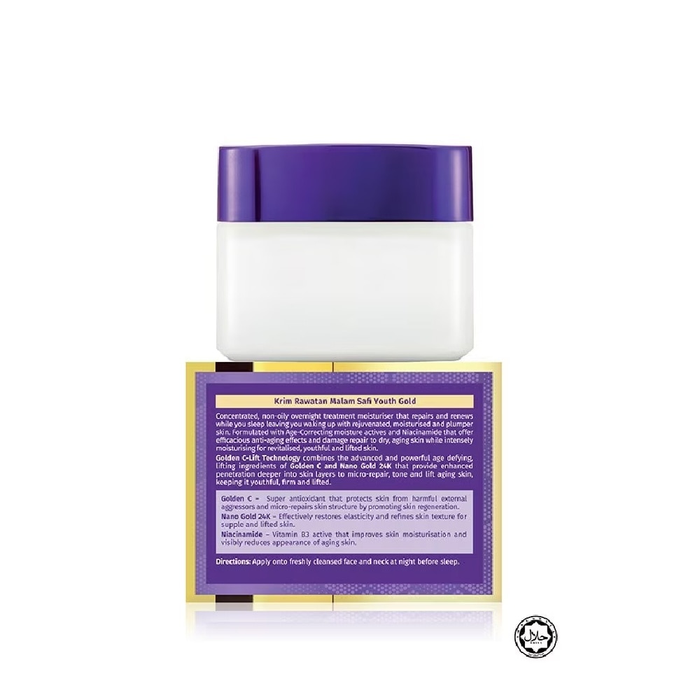 Youth Gold Lifting Night Treatment Cream (For Age Correcting & Overnight Repair) 45g