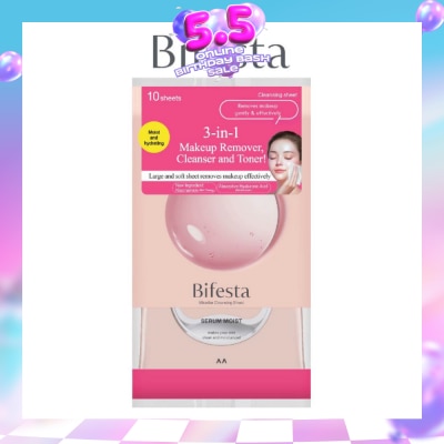 BIFESTA - Cleansing Sheet Moist 10s