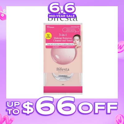 BIFESTA - Cleansing Sheet Moist 10s