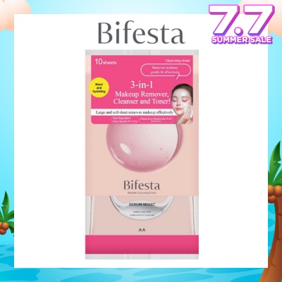 BIFESTA Cleansing Sheet Moist 10s