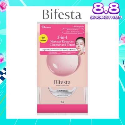 BIFESTA Cleansing Sheet Moist 10s