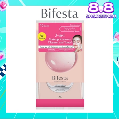 BIFESTA Cleansing Sheet Moist 10s