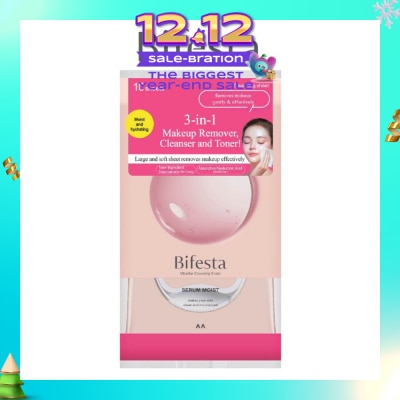 BIFESTA Cleansing Sheet Moist 10s