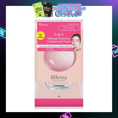BIFESTA Cleansing Sheet Moist 10s