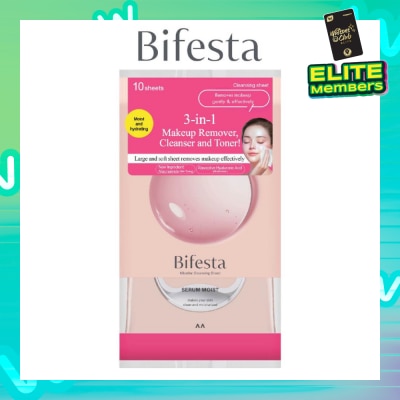 BIFESTA Cleansing Sheet Moist 10s