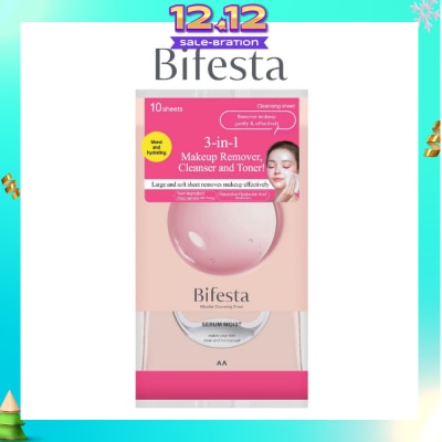 BIFESTA Cleansing Sheet Moist 10s