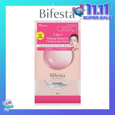 BIFESTA Cleansing Sheet Moist 10s